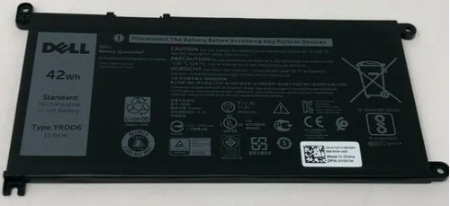 Yrdd6 - Original Battery Dell 11.4 V 3500 Mah 42 Wh