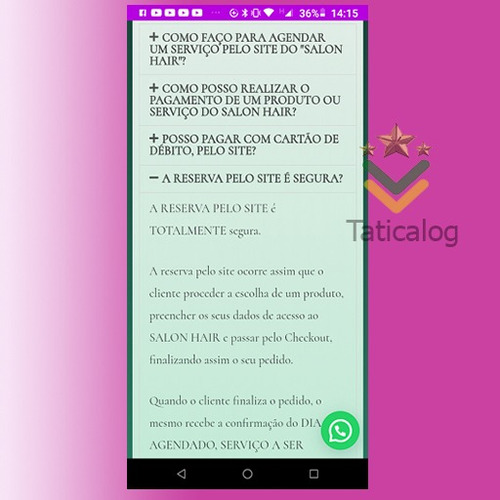 Imagem 9 de 10 de Elaboração De Site Salão De Beleza