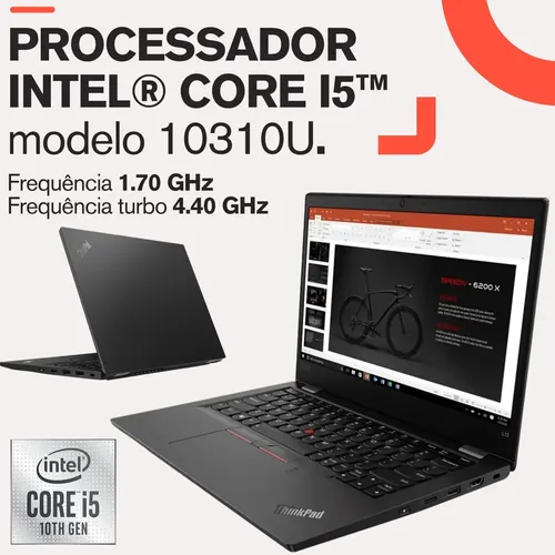 Notebook Lenovo Thinkpad L13 Core I5 16gb Ssd 256gb Fhd
