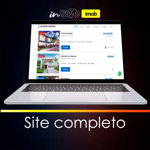 Site,crm, Gestão E Vendas Imobiliária
