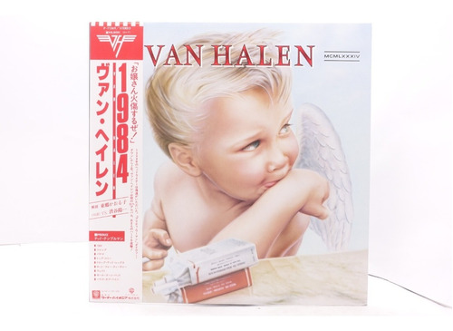 Vinilo Van Halen  1984  1984 1era Edición Japonesa, Obi