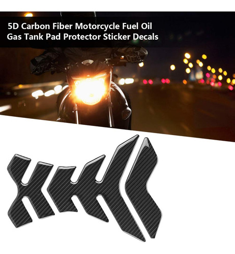 Universal Motocicleta Gas Tank Pad Protector Calcomanías De