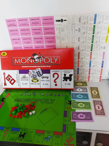 Monopolio Juego De Mesa 10v