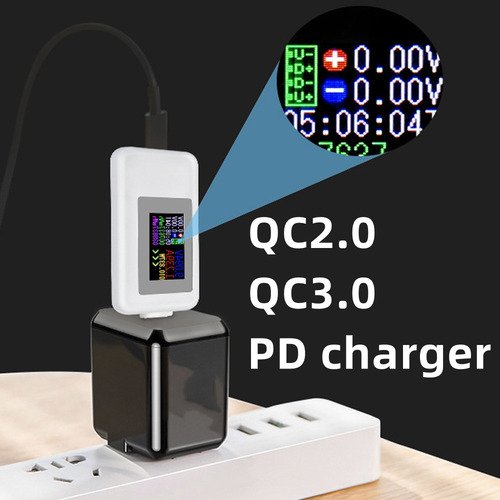 Tester Voltímetro Digital 10 En 1 Tipo Usb Y C