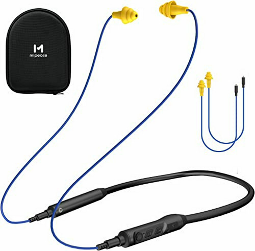Auriculares Bluetooth Mipeace Con Protección Auditiva Y Bate