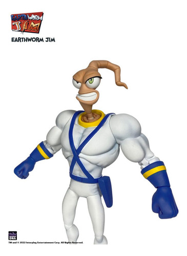 Premium Dna: Earthworm Jim Worm Body & Jim Heads Pack