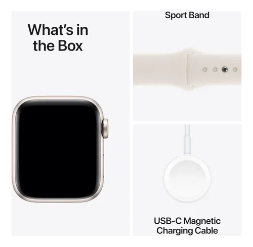 Apple Watch Se 2ª Gen Gps 40mm Aluminio Starlight Fitness