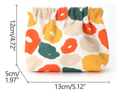 ( Bolsa De Almacenamiento For Lápices Labiales Con Estampado