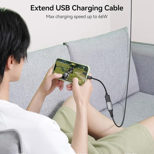 Cable De Extensión Usb De 15 Pies De Largo, Extensor Usb Tip