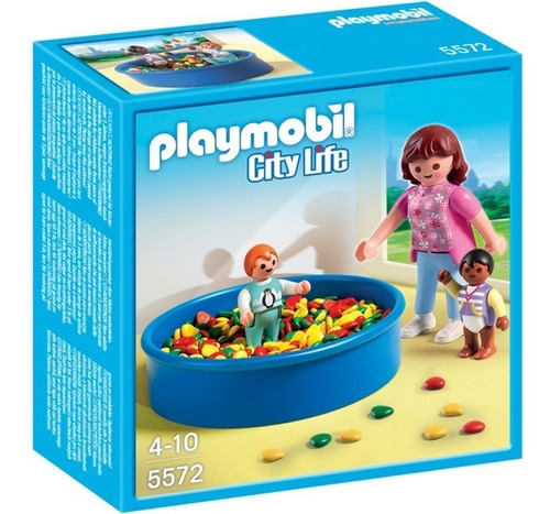 Playmobil 5572 Guarderia Piscina Pelotero Niños Mundo Manias