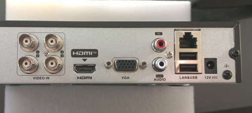 Imagen 2 de 8 de Grabadora Dvr 4 Canales Hikvision 1080p Hd Audio 7204hghi
