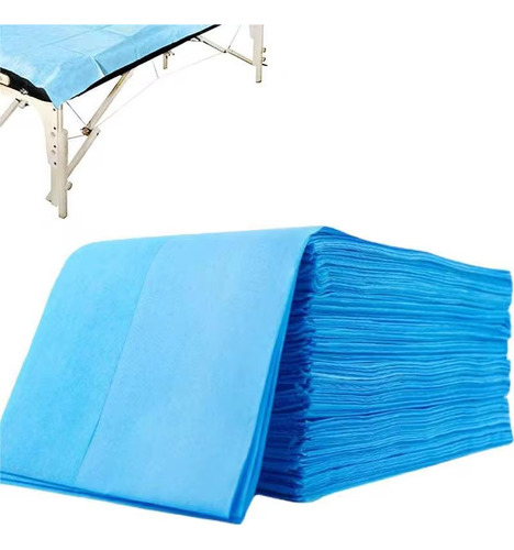 50 Sábanas Desechable Impermeable Camilla Quirurgica 80x180
