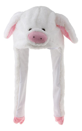 Divertido Sombrero De Cerdito De Peluche Con Orejas De Cerdo