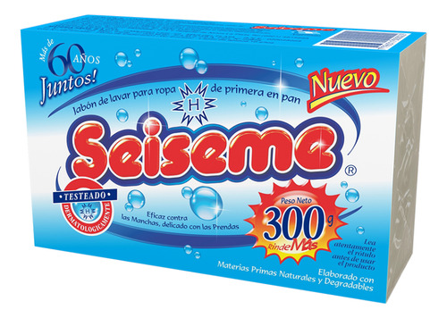 Jabon En Pan Seiseme