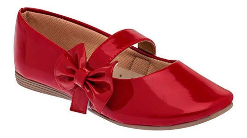 Zapato Sexy Girl 381 Color Rojo Niña Tx1