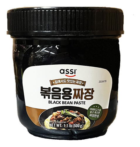 Salsa De Frijol Negro, Assi, 500 G