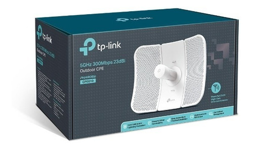 Imagen 4 de 4 de Access Point Exterior Tp-link Cpe610 Pharos 5ghz 300mb 23dbi