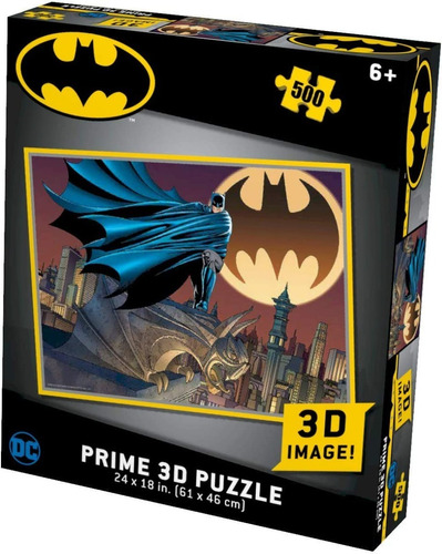 Rompecabezas 3d Batman Dc Comics 500 Piezas Puzzle Colección