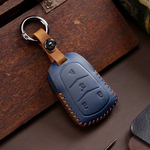Funda Llave Mando Coche Color Azul