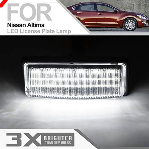 Lámparas Led Para Placa Nissan Pathfinder Altima Rogue 2 Pcs