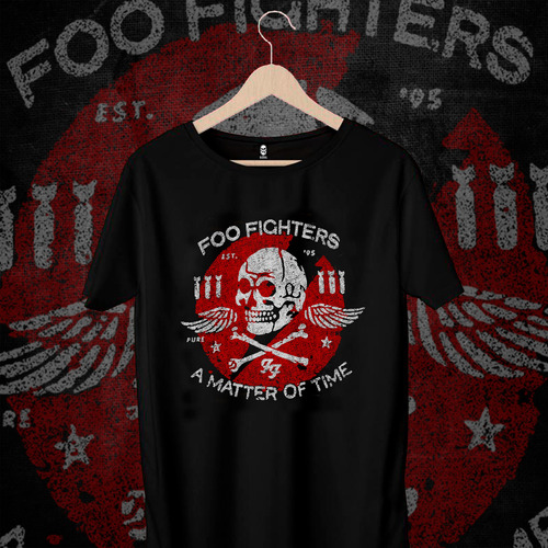 Remera Foo Fighters Matter Of Time Rock Metal 100% Algodón
