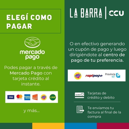 Imagen 8 de 9 de Cerveza Imperial Lager Lata 710ml Pack X18 La Barra Oferta