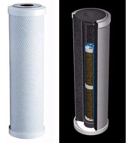 Imagen 2 de 9 de Cartucho Repuesto Filtro Purificador De Agua Cloro Universal