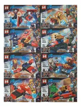 Comprar Heroes Assemble Bloques Para Armar Mg1331 Pack X8 Sets 333pz