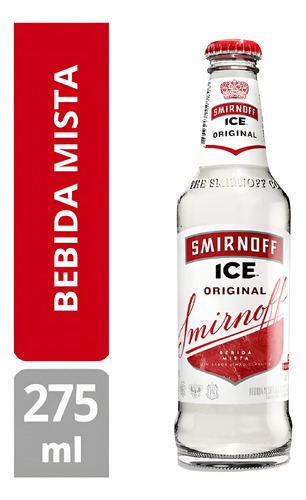 Smirnoff Ice Original Garrafa 275ml - Kit Com 12 Unidades
