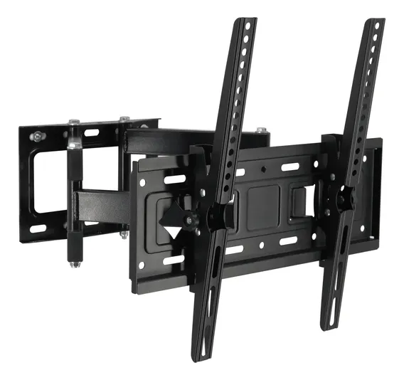 Suporte Tri-articulado Para Tv 26 A 65 Polegadas Universal Preto