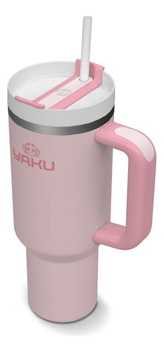 Mug Térmico Acero 1100 Ml Lemuria Rosa