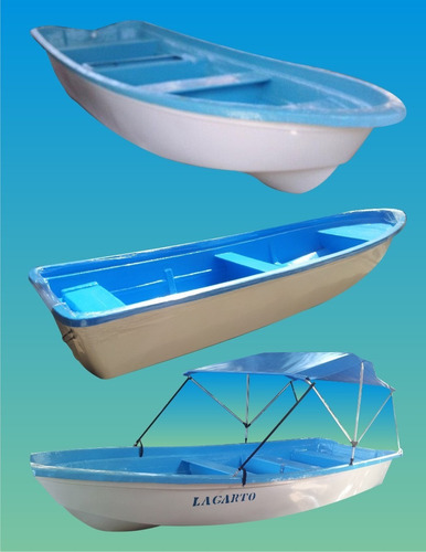 Lancha De Fibra De Vidrio H H Nautica 2024