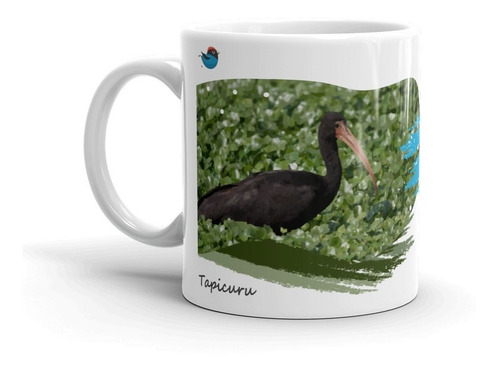 Imagem 2 de 7 de Caneca Personalizada Aves De Ubatuba (tapicuru )