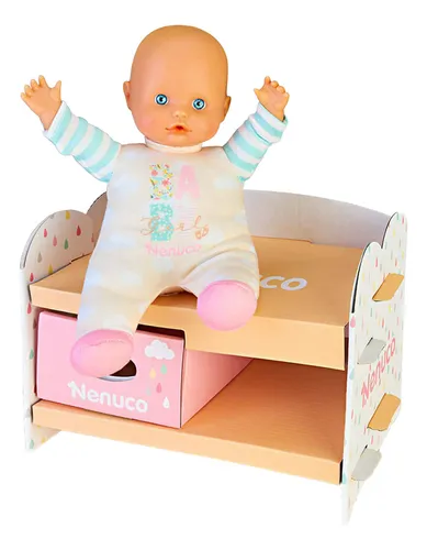 Bebé Nenuco Natural Care Caja Convertible En Cambiador