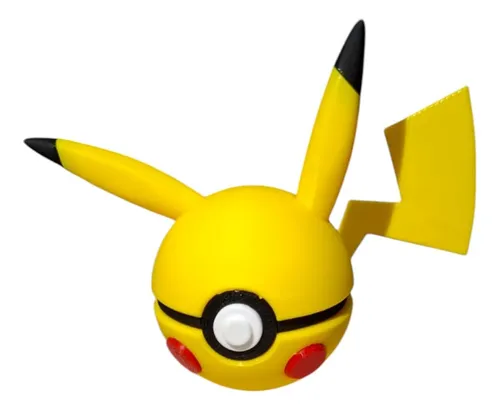 Pokeball Estilo Pikachu! Pokemon Style 3d