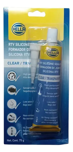 HELLA SILICON TRANSPARENTE ALTO DES 75G