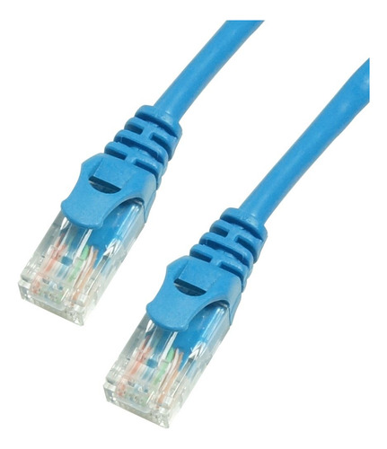 Cable Red Ethernet Rj45 550 Mhz Utp Conexion Snagless Boot