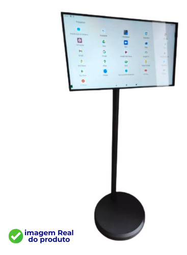 Smart Touch Screen Tv Com Tela 21 Polegadas Android Portátil