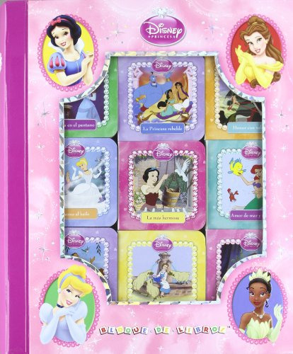 Libro Bloque De Libros (disney Princesa) (9 Libros) - Disney