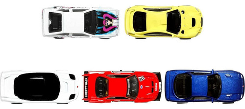 Hot Wheels Mountain Drifters 5 Vehículos Drift 1:64