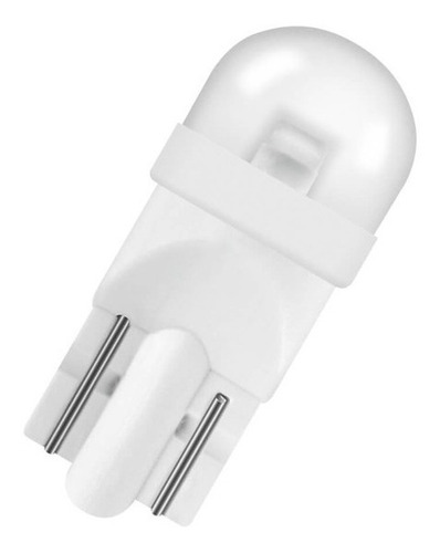 Imagem 4 de 8 de Par Lâmpada Led W5w 12v T10 6000k Osram Pingo Esmagada 2825