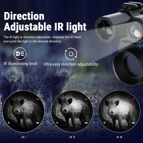 Pard Nv007sp-lrf - Gafas De Visión Nocturna Con Telémetro