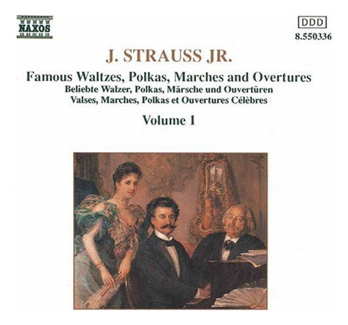 Valses De Johann Strauss, Polcas, Marchas, Oberturas, 1 Cd