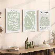 Comprar Set X3 Cuadros Decorativos 40x60 - Matisse A - Canvas