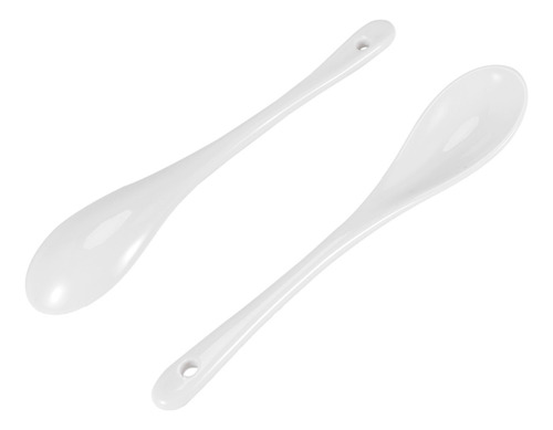 , Cucharas For Huevos De Porcelana Blanca, Cucharas De