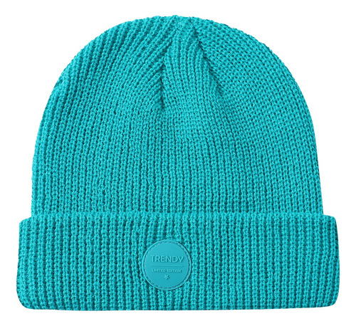 Gorro Lana Tejido Liso Hombre Mujer Invierno Otoño-invierno 