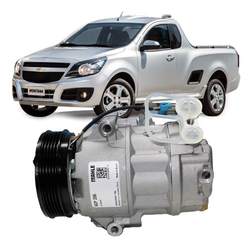 Compressor Ar 12v Gm Montana Sport 1.4 8v Flex 2013 2014