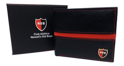 Billetera Cuero Pu Newells Old Boys - Licencia Oficial