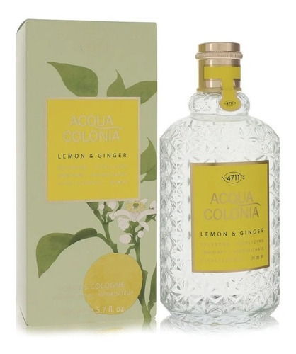 Perfume 4711 Acqua Colonia Lemon & Ginger  170ml Edc Novo