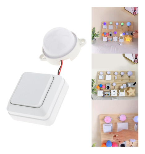 4 Tablero Ocupado, Tablero Sensorial Ocupado, Luz Colorida